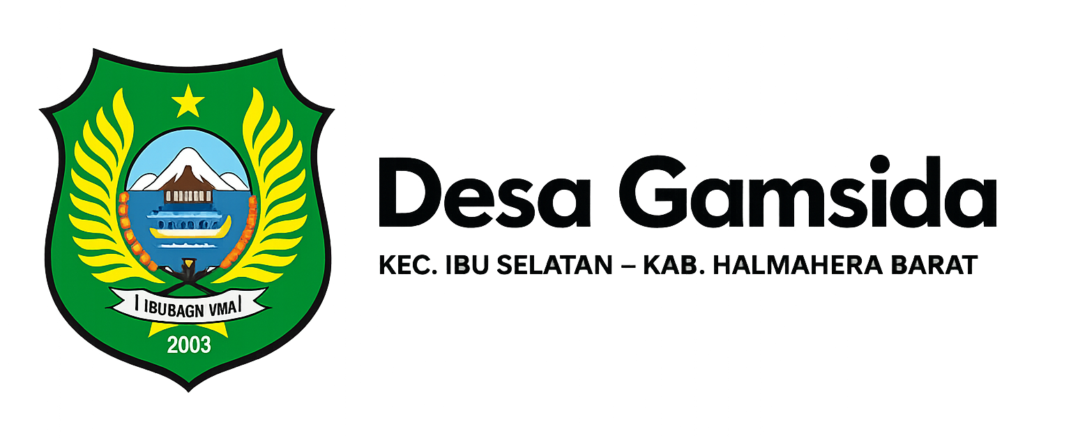 Website Resmi Desa Gamsida, Ibu Selatan, Halmahera Barat
